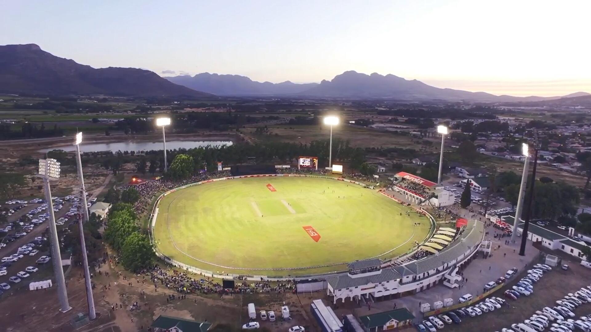 cricket ground light